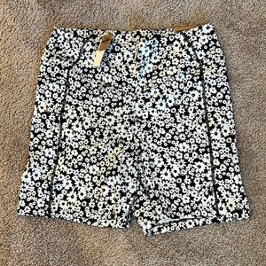 Victoria’s Secret PINK Active Ultimate V High Waist 6” Bike Short Black Floral